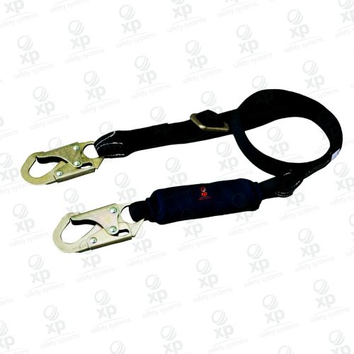 ESLINGA SENCILLA REGULABLE EN KEVLAR/NOMEX CON ABSORBEDOR DE ENERGIA GANCHOS METALICOS