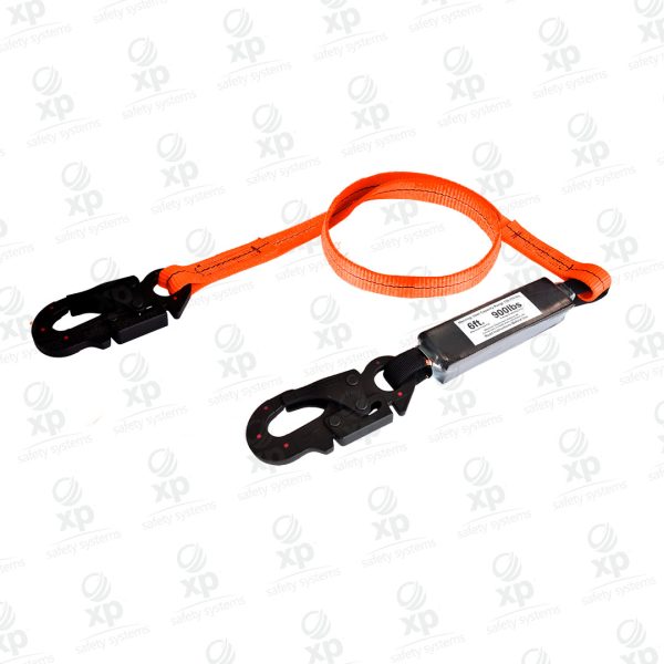 ESLINGA SENCILLA DIELECTRICA EN POLIESTER CON ABSORBEDOR DE ENERGIA