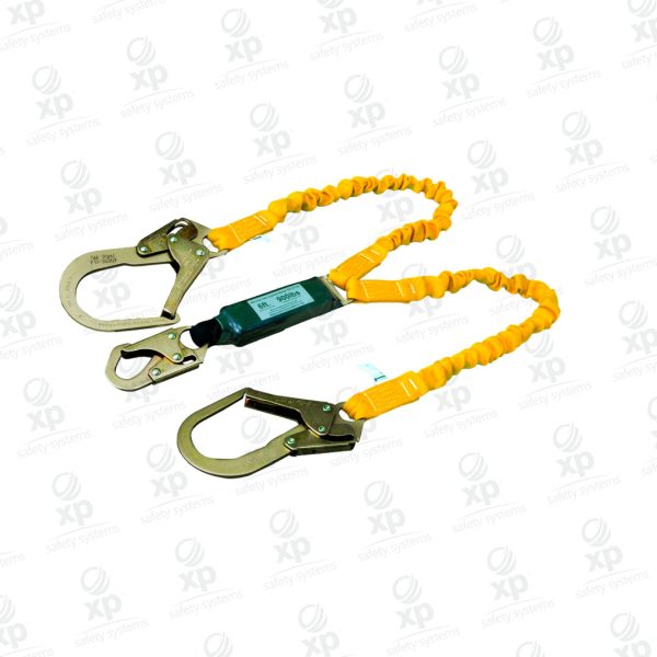 302Y-A-2G1P (1) ESLINGA EN "Y" TUBULAR CON ABSORBEDOR INTERNO CON GANCHOS MIXTOS