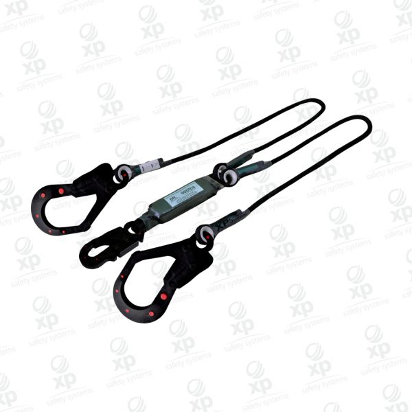ESLINGA EN "Y" DIELECTRICA EN CUERDA CON ABSORBEDOR DE ENERGIA
