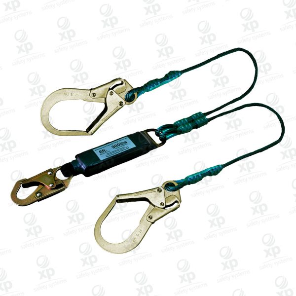 ESLINGA EN "Y" EN CABLE GALVANIZADO DE 8MM CON ABSORBEDOR DE ENERGIA GANCHOS METALICOS