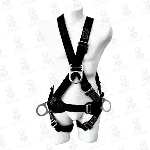ARNES 4 ARGOLLAS MULTPROPOSITO  REATA EN KEVLAR CON PROTECTOR LUMBAR PARA SOLDADOR