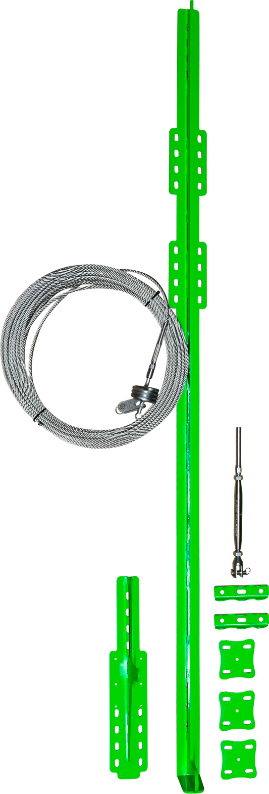 1123W LINEA DE VIDA VERTICAL FIJA. DE 10 METROS