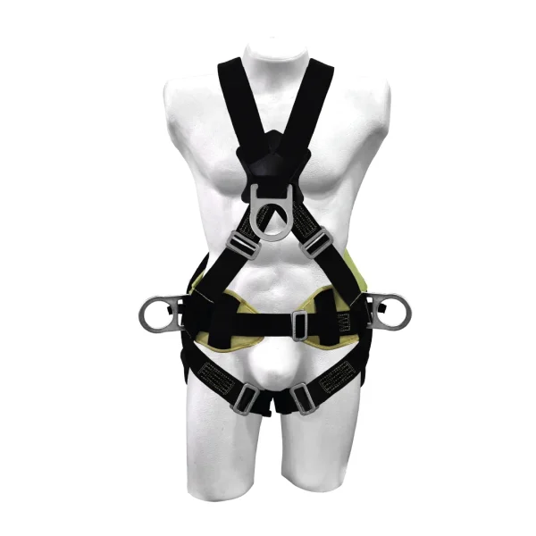 ARNES 4 ARGOLLAS MULTPROPOSITO  REATA EN KEVLAR CON PROTECTOR LUMBAR PARA SOLDADOR,