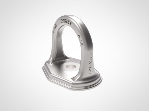 ANILLO TIPO D EN ACERO INOXIDABLE DE UN PERNO