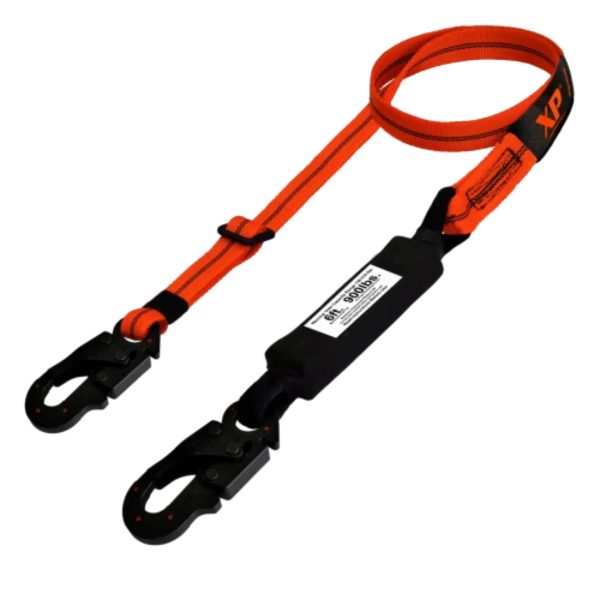 B151 301SR-ADIE-2P ESLINGA SENCILLA DIELECTRICA EN POLIESTER REGULABLE CON ABSORBEDOR DE ENERGIA